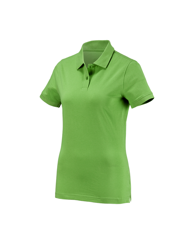 Maglie | Pullover | Bluse: e.s. polo cotton, donna + verde mare
