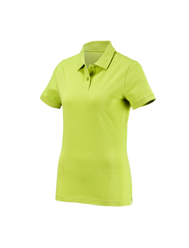 Maglie | Pullover | Bluse: e.s. polo cotton, donna + verde maggio