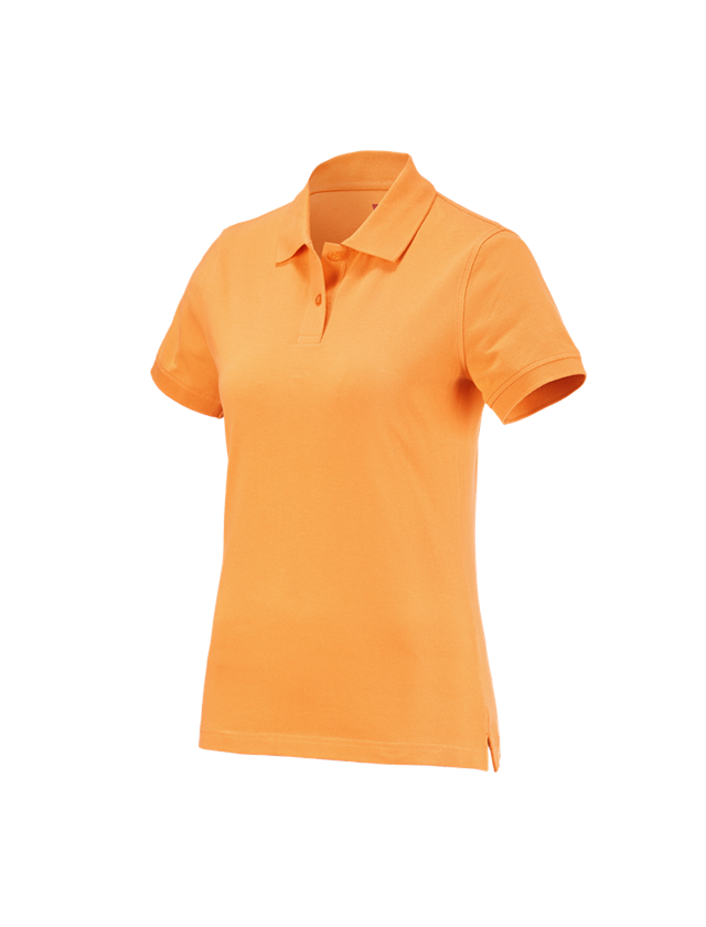 Maglie | Pullover | Bluse: e.s. polo cotton, donna + arancio chiaro