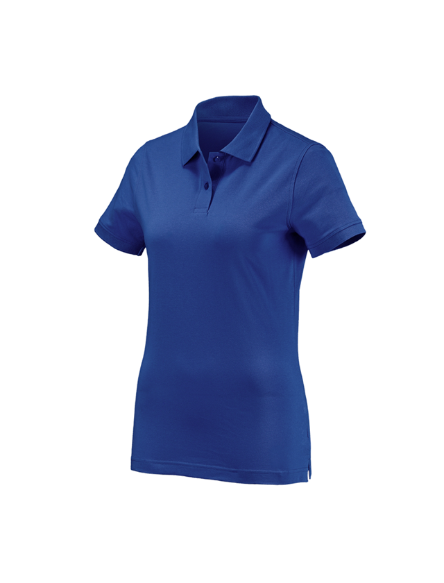 Maglie | Pullover | Bluse: e.s. polo cotton, donna + blu reale