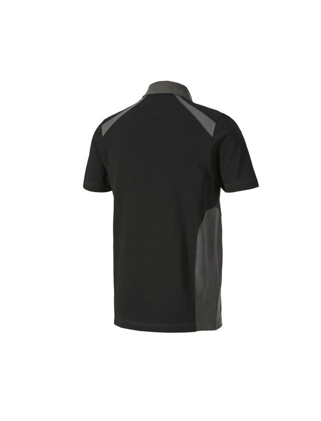 Maglie | Pullover | Camicie: Polo cotton e.s.active + nero/antracite  3