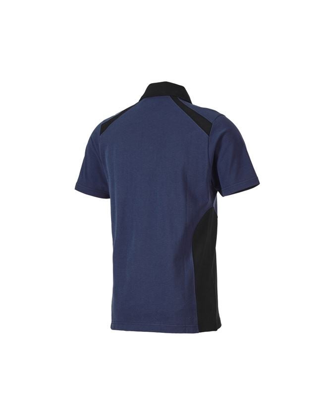 Maglie | Pullover | Camicie: Polo cotton e.s.active + blu scuro/nero 3