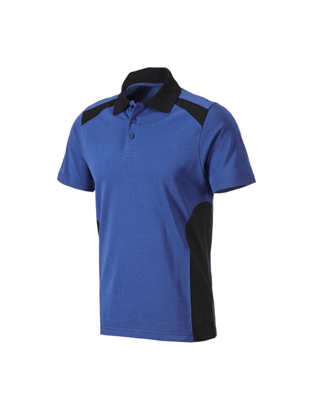 Maglie | Pullover | Camicie: Polo cotton e.s.active + blu reale/nero 2