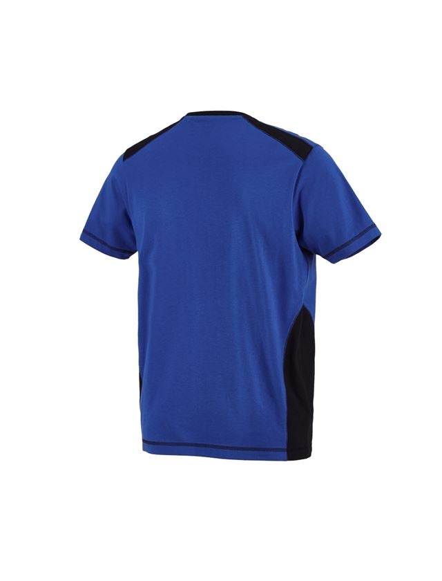 Installatori / Idraulici: T-shirt cotton e.s.active + blu reale/nero 2