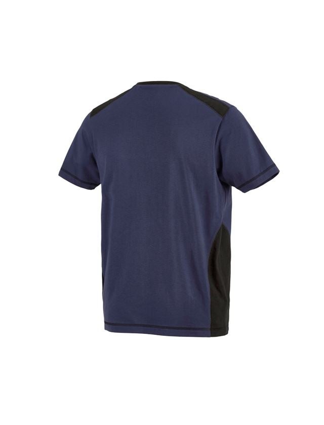Temi: T-shirt cotton e.s.active + blu scuro/nero 2