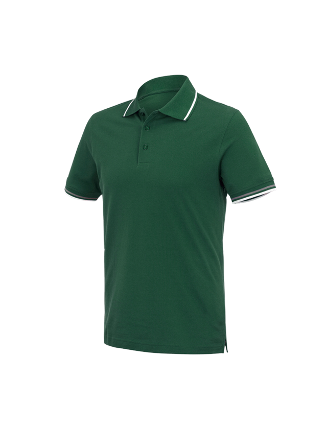 Maglie | Pullover | Camicie: e.s. polo cotton Deluxe Colour + verde/alluminio