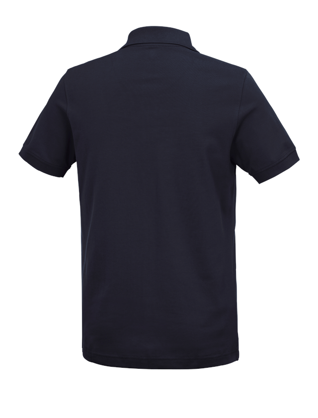 Maglie | Pullover | Camicie: e.s. polo cotton Deluxe + blu scuro 3