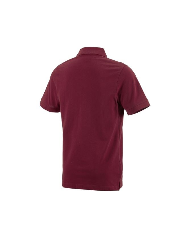 Maglie | Pullover | Camicie: e.s. polo cotton + bordeaux 1