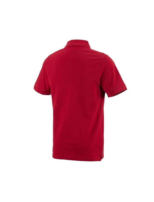 Maglie | Pullover | Camicie: e.s. polo cotton + rosso fuoco 1