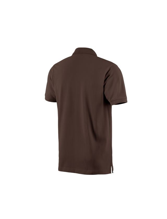 Maglie | Pullover | Camicie: e.s. polo cotton + castagna 2