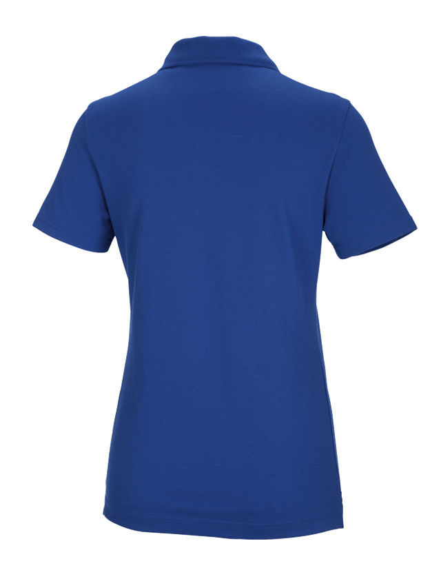 Maglie | Pullover | Bluse: e.s. polo funzionale poly cotton, donna + blu reale 3