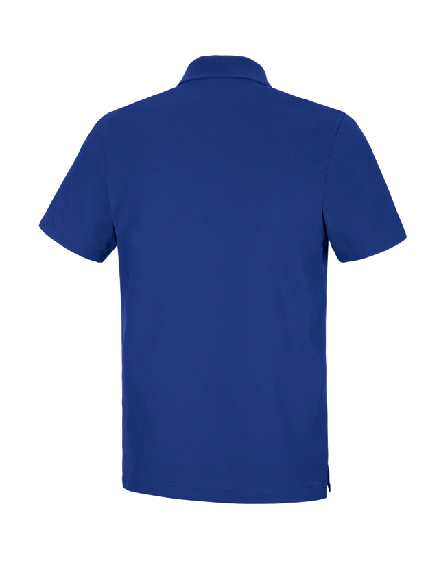 Maglie | Pullover | Camicie: e.s. polo funzionale poly cotton + blu reale 1