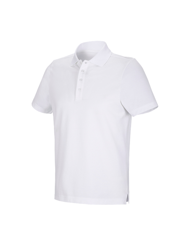 Maglie | Pullover | Camicie: e.s. polo funzionale poly cotton + bianco 2
