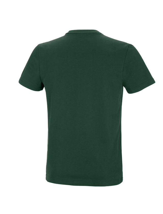 Galabau / Forst- und Landwirtschaft: e.s. Funktions T-Shirt poly cotton + grün 3