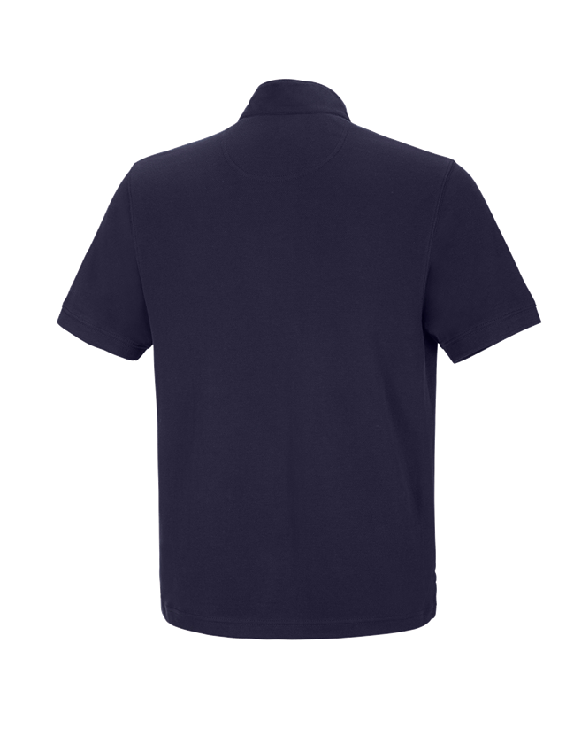 Maglie | Pullover | Camicie: e.s. polo cotton Mandarin + blu scuro 1