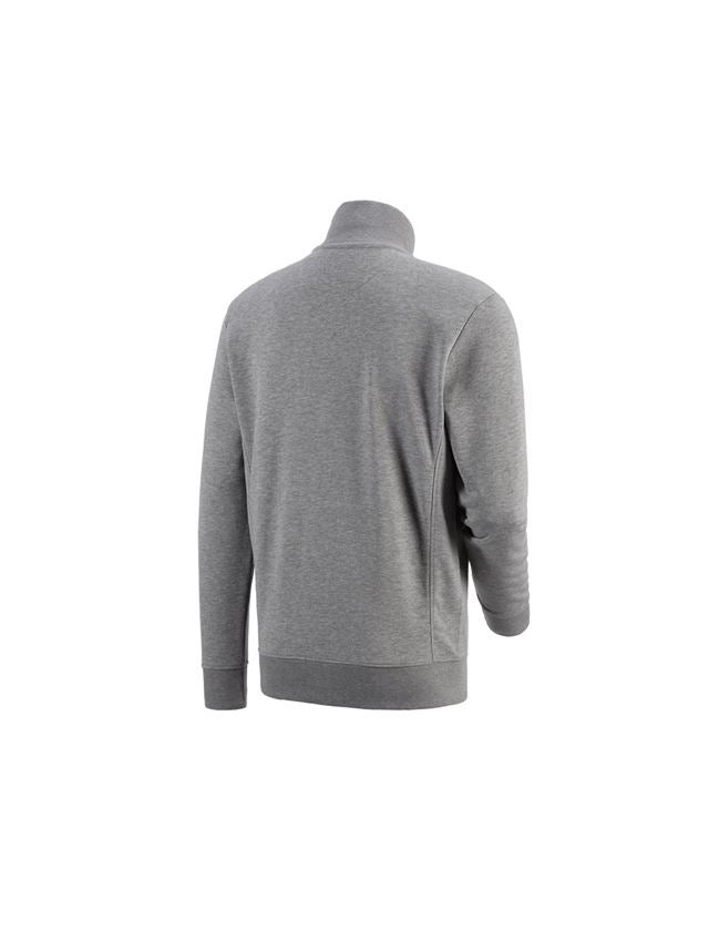 Maglie | Pullover | Camicie: e.s. felpa aperta poly cotton + grigio sfumato 1