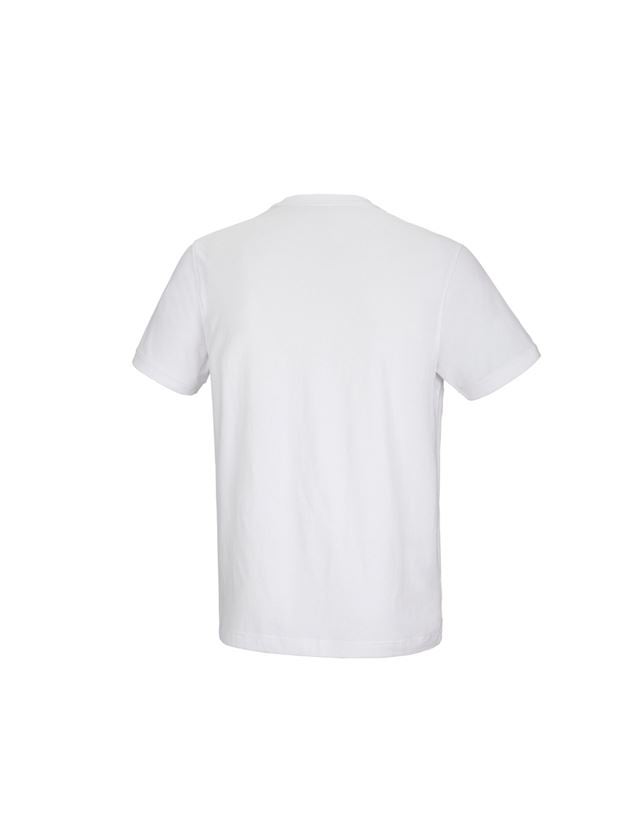 Temi: e.s. t-shirt cotton stretch Pocket + bianco 3