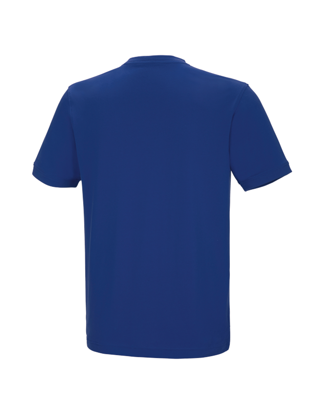 Temi: e.s. t-shirt cotton stretch V-Neck + blu reale 3