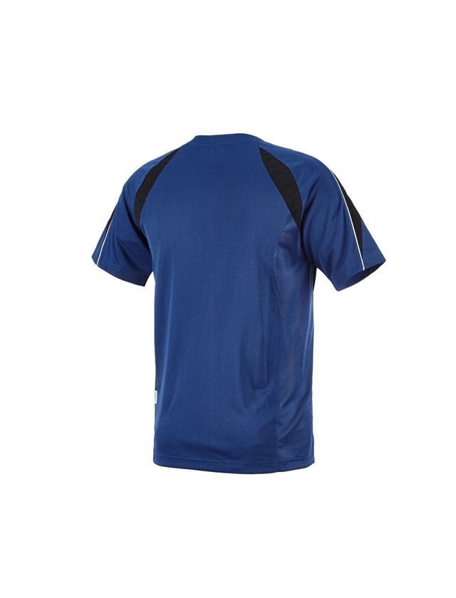 Maglie | Pullover | Camicie: e.s. t-shirt funzionale poly Silverfresh + blu reale/nero 2