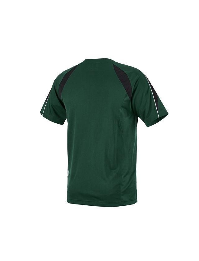 Temi: e.s. t-shirt funzionale poly Silverfresh + verde/nero 3