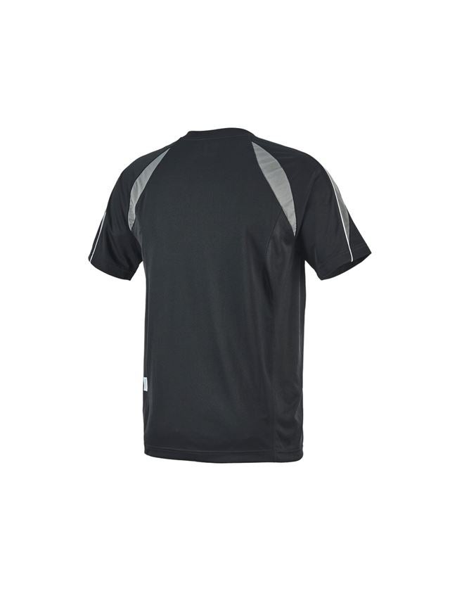 Maglie | Pullover | Camicie: e.s. t-shirt funzionale poly Silverfresh + grafite/cemento 1