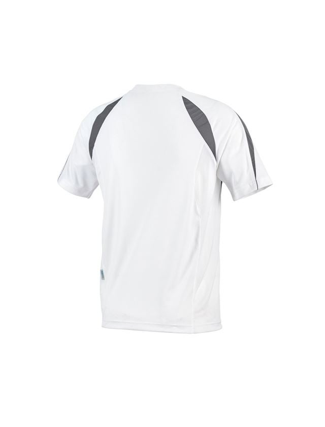 Maglie | Pullover | Camicie: e.s. t-shirt funzionale poly Silverfresh + bianco/cemento 3