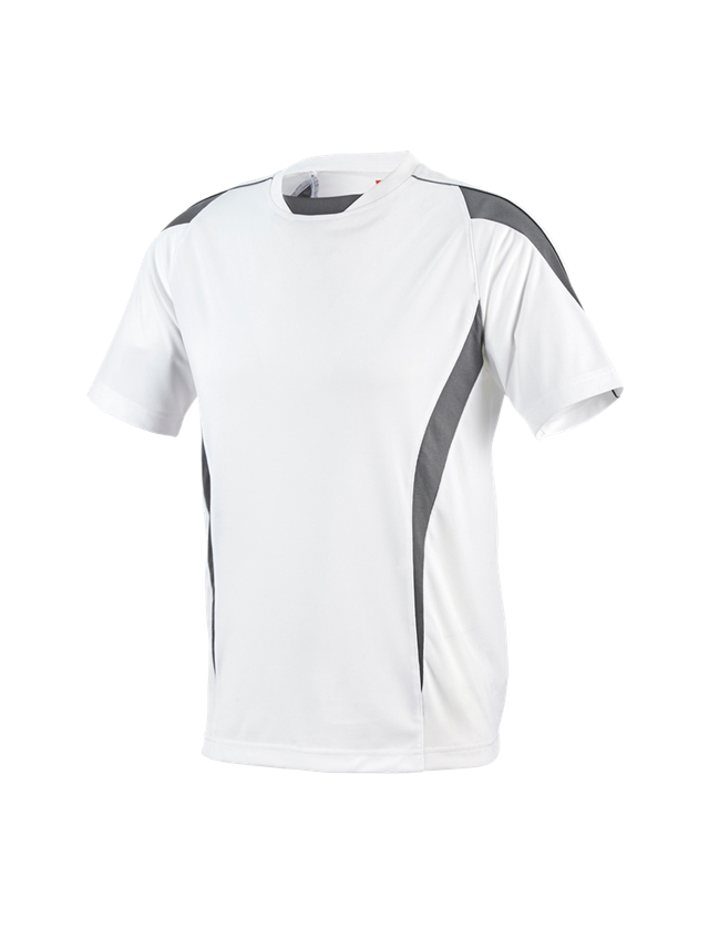 Temi: e.s. t-shirt funzionale poly Silverfresh + bianco/cemento 2