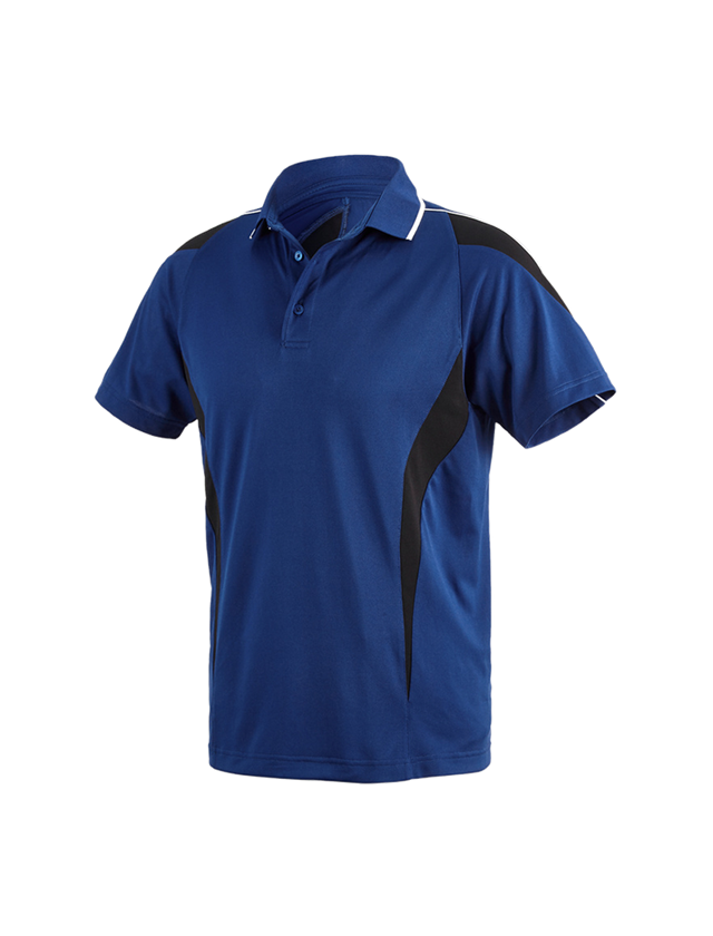 Maglie | Pullover | Camicie: e.s. polo funzionale poly Silverfresh + blu reale/nero 2