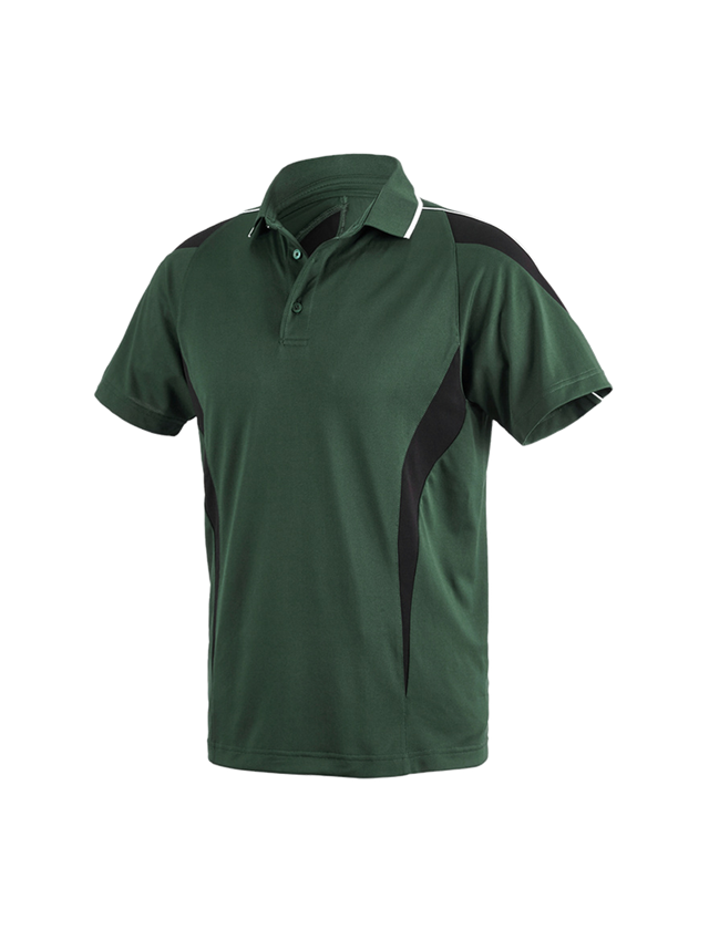 Maglie | Pullover | Camicie: e.s. polo funzionale poly Silverfresh + verde/nero 2