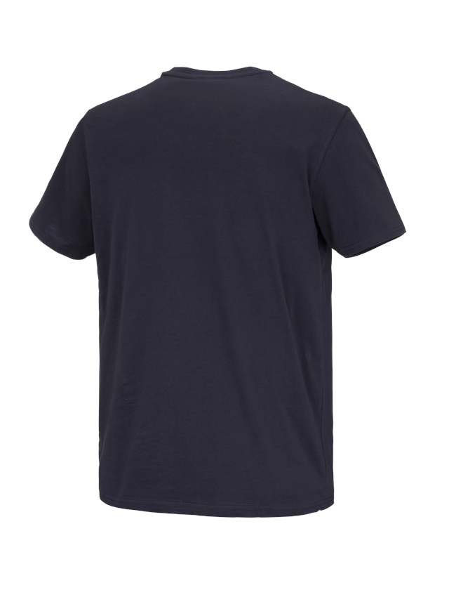 Maglie | Pullover | Camicie: STONEKIT t-Shirt Basic + blu scuro 1