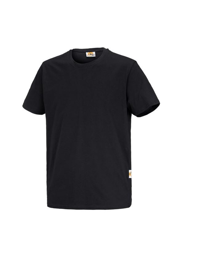 Shirts & Co.: STONEKIT T-Shirt Basic + schwarz