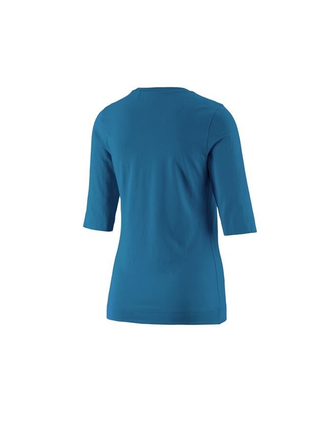 Maglie | Pullover | Bluse: e.s. maglia con manica a 3/4 cotton stretch, donna + atollo 1