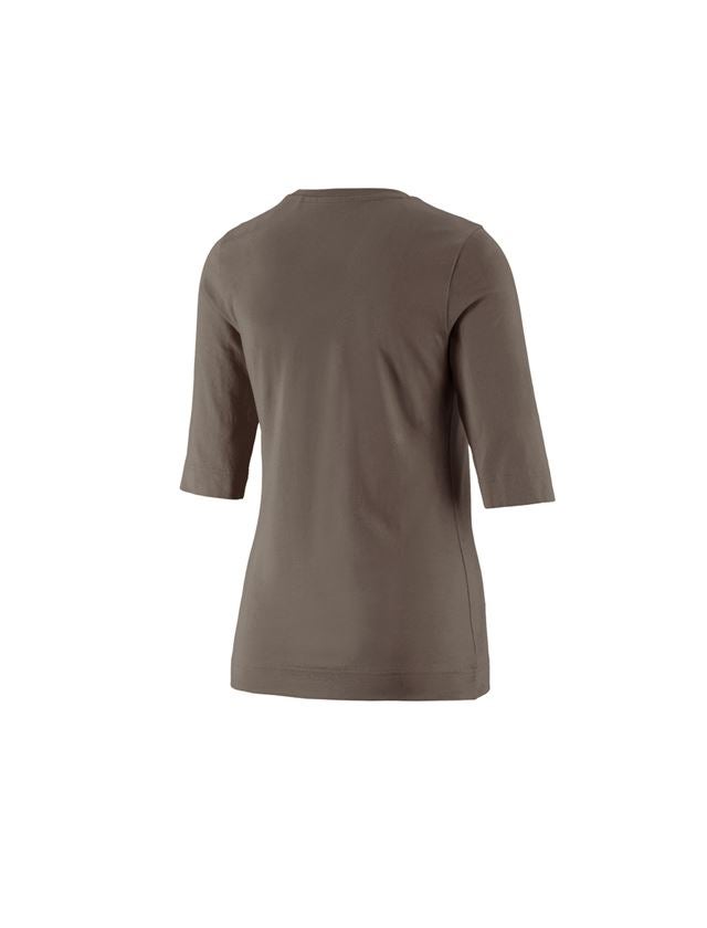 Maglie | Pullover | Bluse: e.s. maglia con manica a 3/4 cotton stretch, donna + pietra 3