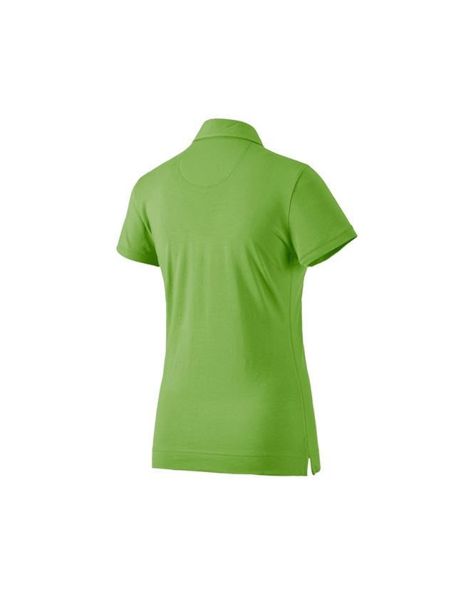 Maglie | Pullover | Bluse: e.s. polo cotton stretch, donna + verde mare 1
