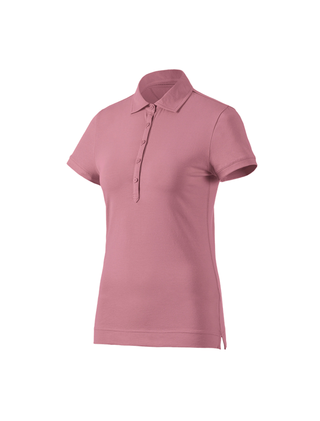 Maglie | Pullover | Bluse: e.s. polo cotton stretch, donna + rosa antico