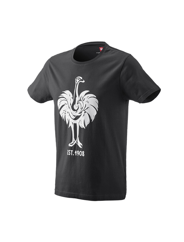 Maglie | Pullover | Camicie: e.s. t-shirt 1908 + nero/bianco