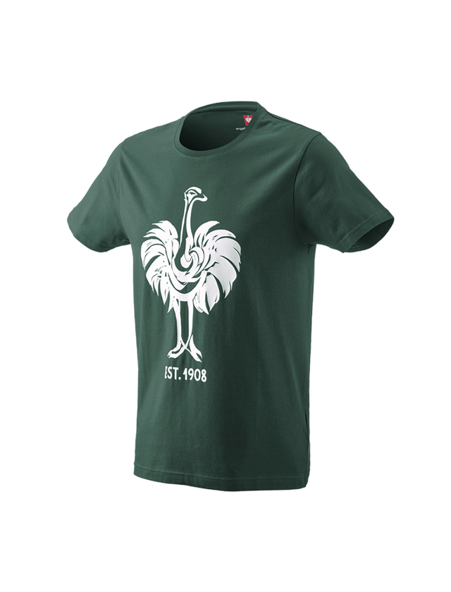 Giardinaggio / Forestale / Agricoltura: e.s. t-shirt 1908 + verde/bianco