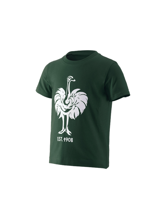 Maglie | Pullover | T-Shirt: e.s. t-shirt 1908, bambino + verde/bianco