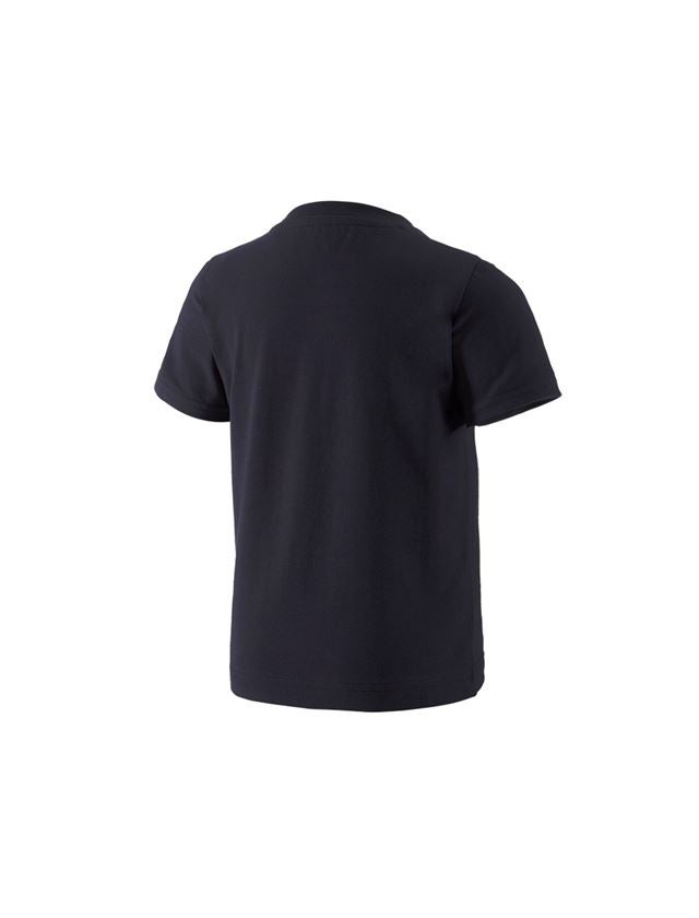 Maglie | Pullover | T-Shirt: e.s. t-shirt 1908, bambino + blu scuro/bacca 1