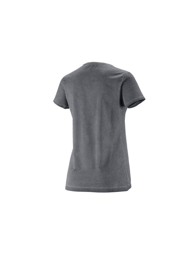 Maglie | Pullover | Bluse: e.s. t-shirt vintage cotton stretch, donna + cemento vintage 1