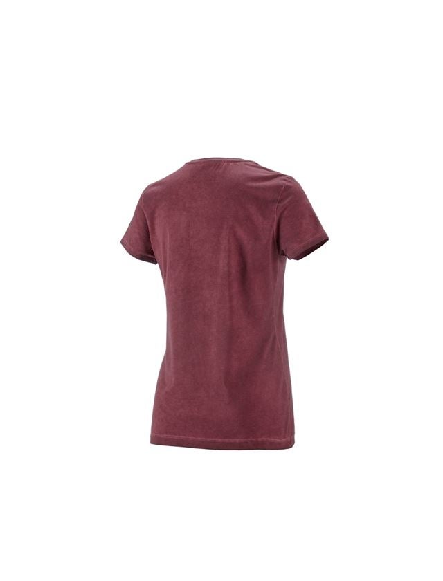 Temi: e.s. t-shirt vintage cotton stretch, donna + rubino vintage 2