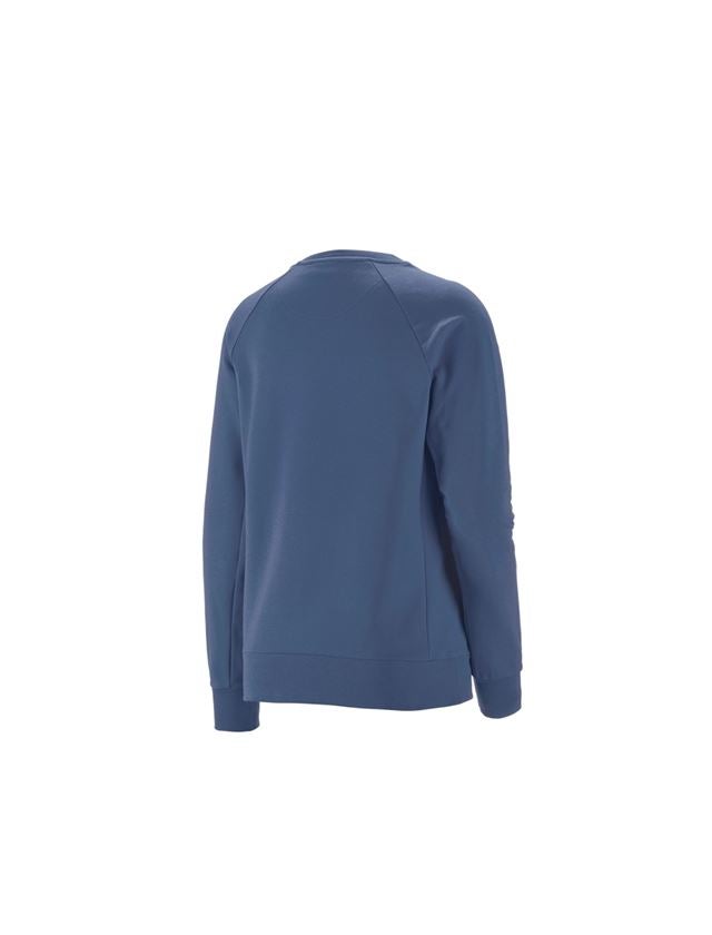 Maglie | Pullover | Bluse: e.s. felpa cotton stretch, donna + cobalto 1