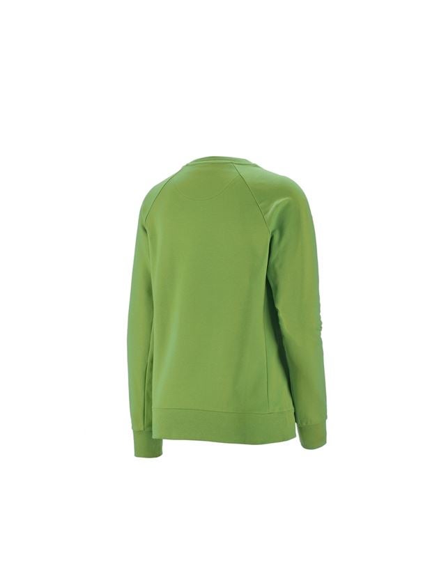 Maglie | Pullover | Bluse: e.s. felpa cotton stretch, donna + verde mare 1