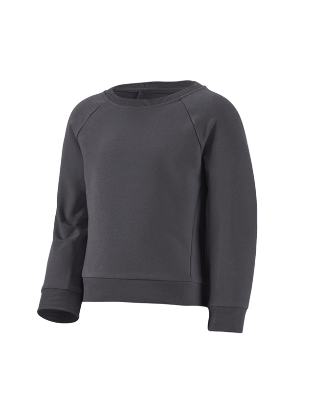 Maglie | Pullover | T-Shirt: e.s. felpa cotton stretch, bambino + antracite 