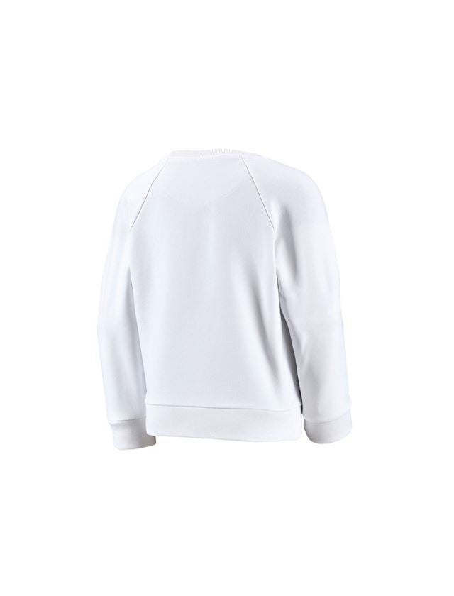 Maglie | Pullover | T-Shirt: e.s. felpa cotton stretch, bambino + bianco 1