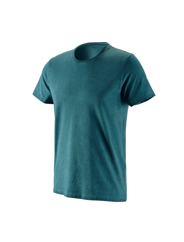 Temi: e.s. t-shirt vintage cotton stretch + ciano scuro vintage 5