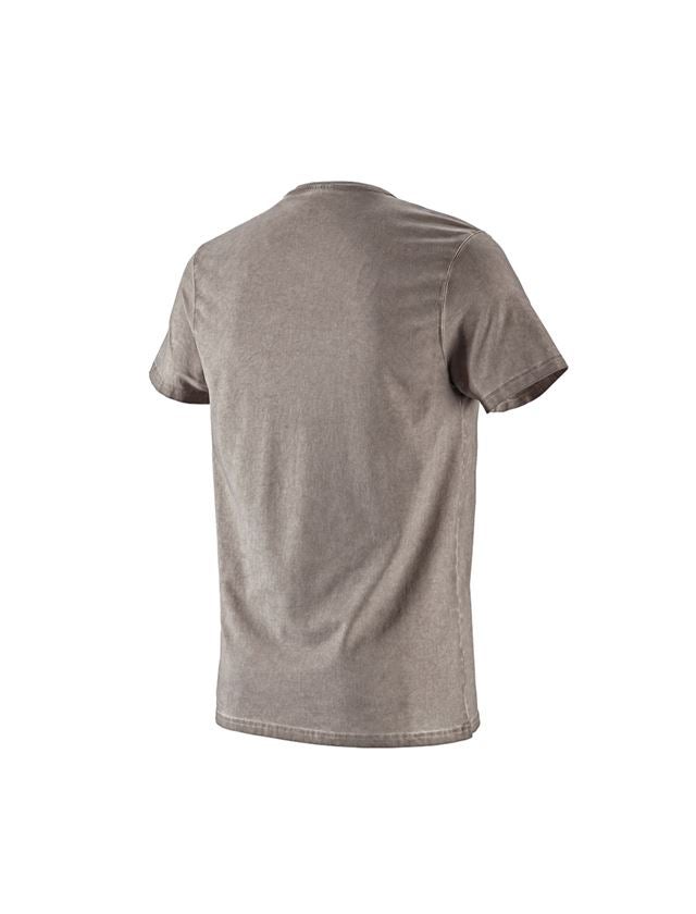 Maglie | Pullover | Camicie: e.s. t-shirt vintage cotton stretch + tortora vintage 4