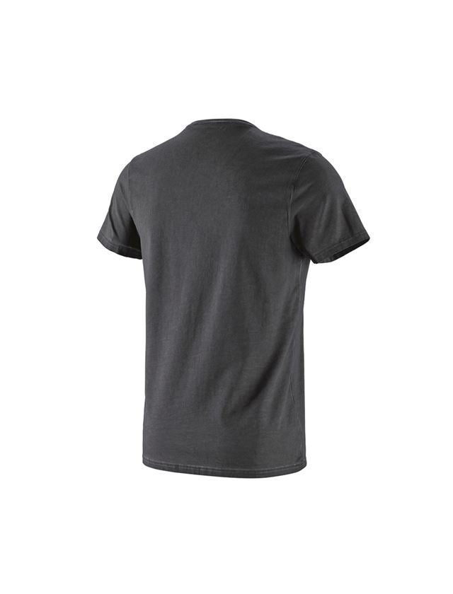 Maglie | Pullover | Camicie: e.s. t-shirt vintage cotton stretch + nero ossido vintage 4
