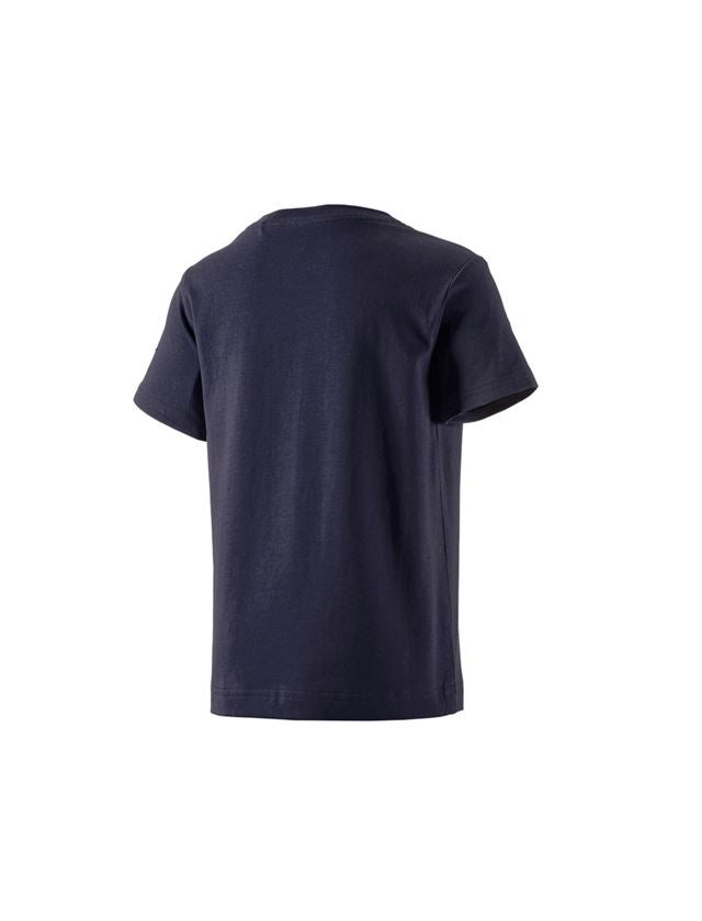Temi: e.s. t-shirt cotton stretch, bambino + blu scuro 3