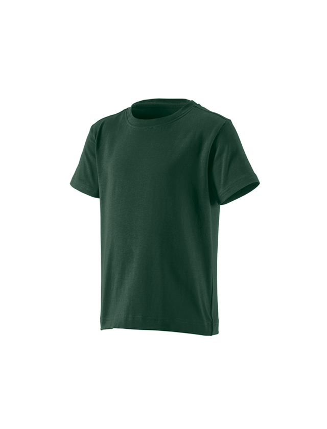Shirts & Co.: e.s. T-Shirt cotton stretch, Kinder + grün